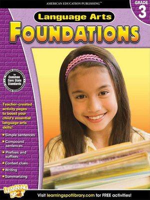 cover image of Language Arts Foundations, Grade 3